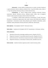 Informacijos ir komunikacijos valdymo analizė: statybos mašinų nuoma, remontas AB "Klaipėdos gelsta" 2 puslapis