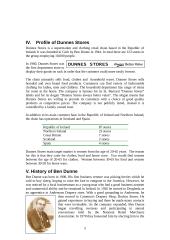 International Marketing and Sales Management: Dunnes Stores 5 puslapis