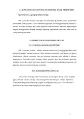 Internetinių paslaugų marketingo planas: UAB "Virtualus pasaulis" 11 puslapis