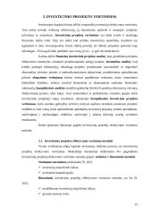 Investicinio projekto rengimas ir vertinimas 15 puslapis