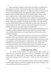 Išorinė ir vidinė organizacijos aplinka 19 puslapis