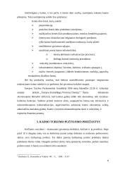 Kaimo turizmo organizavimo prielaidos ir būklė Lietuvoje 8 puslapis