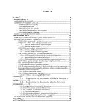 Kėdainių miškų urėdijos valdymo sistemos projektas 3 puslapis