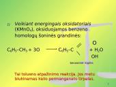 Organinė chemija: Aromatinių angliavandenių cheminės savybės 8 puslapis