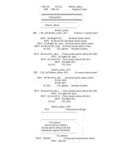 Komutatoriaus prototipo valdymo blokas 6 puslapis