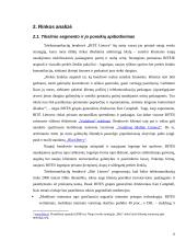Konkurencinio marketingo sprendimai: UAB "Bitė" 6 puslapis