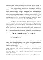 Kontrolės proceso svarba įmonės veikloje 18 puslapis
