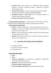 Krovinio vežimo automobilių transportu organizavimas 6 puslapis
