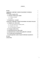 Krovinių gabenimo vandens transportu būklės Lietuvoje vertinimas 2 puslapis