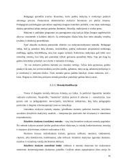 Kūrybiškumo ugdymo pamokų galimybės aukštesniojo koncentro klasėse 15 puslapis