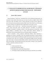 Lengvųjų automobilių ratų geometrijos, važiuoklės remonto baro organizacinis ekonominis projektas 6 puslapis