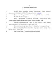 Lietuvos ekonomikos būklės analizė 18 puslapis