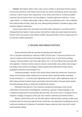 Lietuvos finansų sistemos būsena ir plėtros galimybės 11 puslapis
