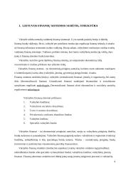 Lietuvos finansų sistemos būsena ir plėtros galimybės 4 puslapis