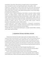 Lietuvos finansų sistemos būsena ir plėtros galimybės 5 puslapis