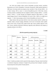 Lietuvos gyventojų emigracijos raida (statistikos darbas) 7 puslapis