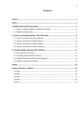 Lietuvos valstybės išlaidų ir pajamų balansavimo problemos 1 puslapis
