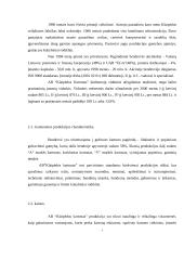 Marketingo plano parengimas: AB "Klaipėdos kartonas" litlaineris 8 puslapis