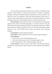 Marketingo programos tobulinimas: IĮ "JODRĖ" 3 puslapis