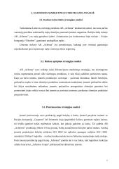 Marketingo strategija: azotinių trąšų ir chemijos produktų gamyba  AB "Achema" 7 puslapis