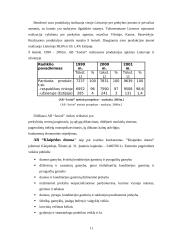 Mikro ir makroaplinkos analizė: AB "Vilniaus duona" 11 puslapis