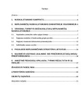 Nepilnamečių nusikalstamumo problemos Lietuvoje 2 puslapis