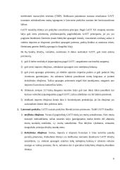 Pasaulio prekybos organizacijos poveikis Lietuvos ekonomikai 7 puslapis