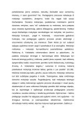 Pedagogo autoriteto problema visuomenėje 18 puslapis
