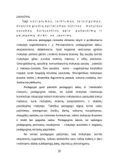 Pedagogo autoriteto problema visuomenėje 19 puslapis