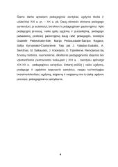Pedagogo autoriteto problema visuomenėje 3 puslapis
