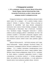Pedagogo autoriteto problema visuomenėje 4 puslapis