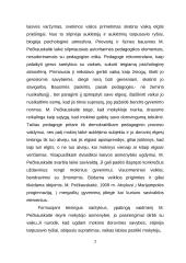 Pedagogo autoriteto problema visuomenėje 6 puslapis