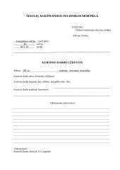 Personalo valdymo apžvalga 1 puslapis