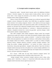 Prognozavimas ir strateginis valdymas 20 puslapis
