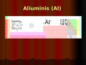 Aliuminio cheminės savybės  2 puslapis