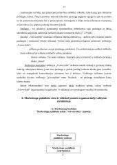 Rinkodaros analizė: viešbutis "Vaivorykštė" 14 puslapis