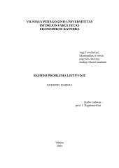 Skurdo problema Lietuvoje