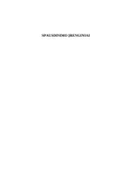 Spausdinimo įrenginiai 1 puslapis