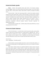 Tarptautinė komercinė bankininkystė ir jos reikšmė tarptautiniuose santykiuose 4 puslapis