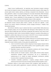 Tarptautiniais maršrutais gabenamiems kroviniams įtakojančių aplinkos veiksnių tyrimas 2 puslapis