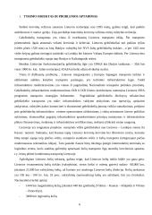 Tarptautiniais maršrutais gabenamiems kroviniams įtakojančių aplinkos veiksnių tyrimas 5 puslapis