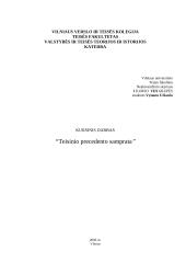 Teisinio precedento samprata 1 puslapis