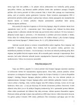 Užsienio prekybos režimo pasikeitimo tendencijos Lietuvai tapus Europos Sąjungos (ES) nare 5 puslapis