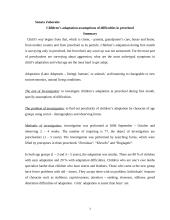 Vaikų adaptacijos ikimokyklinėje įstaigoje sunkumų prielaidos 3 puslapis