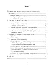 Vaikų adaptacijos ikimokyklinėje įstaigoje sunkumų prielaidos 4 puslapis