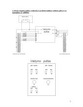Valdiklių modulio kursinio darbo užduotis 5 puslapis