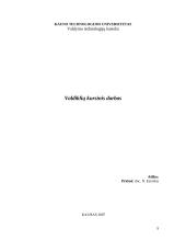 Valdiklių modulio kursinio darbo užduotis 9 puslapis