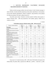 Valstybinio socialinio draudimo biudžeto sudarymas ir vykdymas 20 puslapis