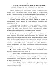 Valstybinio socialinio draudimo biudžeto sudarymas ir vykdymas 3 puslapis