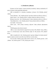 Veiklos rezultatų ir juos įtakojančių veiksnių analizė: AB "Vilkyškių pieninė" 6 puslapis
